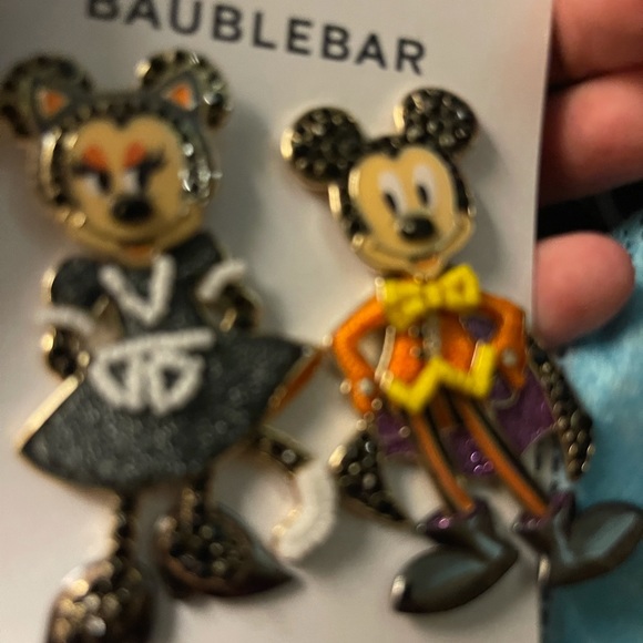 NWT Disney x BaubleBar Halloween Earrings Mickey - Picture 6 of 6